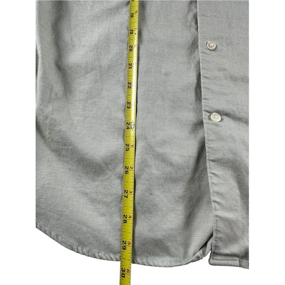 Banana Republic Shirt Mens M Green Athletic Fit Wrinkle Resistant Dress LS - Picture 12 of 13